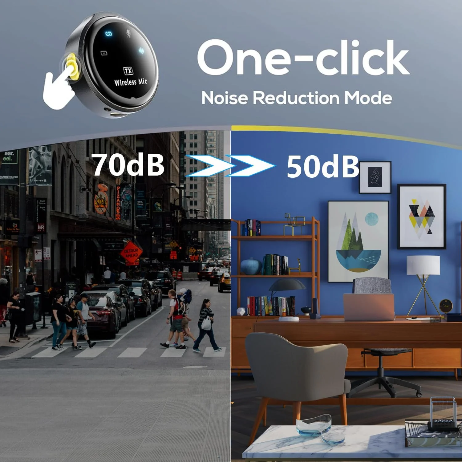 میکروفون یقه ای بی سیم Exrp برای آیفون/اندروید، میکروفون های یقه ای با اتصال لایتنینگ/USB-C، برد 30 متری، میکروفون کندانسور همه جهته برای ضبط ویدیو، مصاحبه، پادکست، ولاگ، یوتیوب میکروفون یقه ای بی سیم Exrp برای آیفون/اندروید، میکروفون های یقه ای با اتصال لایتنینگ/USB-C، برد 30 متری، میکروفون کندانسور همه جهته برای ضبط ویدیو، مصاحبه، پادکست، ولاگ، یوتیوب