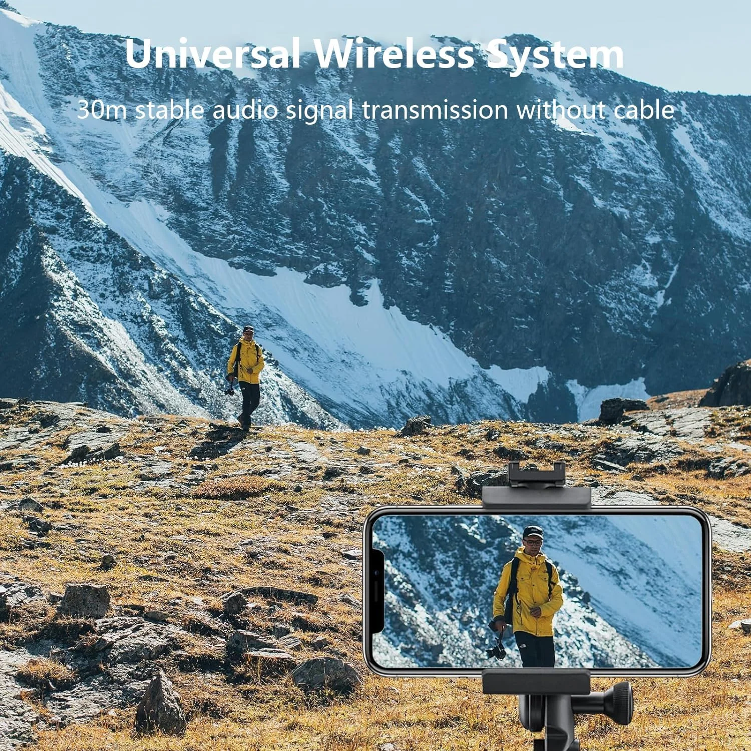 میکروفون یقه ای بی سیم Exrp برای آیفون/اندروید، میکروفون های یقه ای با اتصال لایتنینگ/USB-C، برد 30 متری، میکروفون کندانسور همه جهته برای ضبط ویدیو، مصاحبه، پادکست، ولاگ، یوتیوب میکروفون یقه ای بی سیم Exrp برای آیفون/اندروید، میکروفون های یقه ای با اتصال لایتنینگ/USB-C، برد 30 متری، میکروفون کندانسور همه جهته برای ضبط ویدیو، مصاحبه، پادکست، ولاگ، یوتیوب