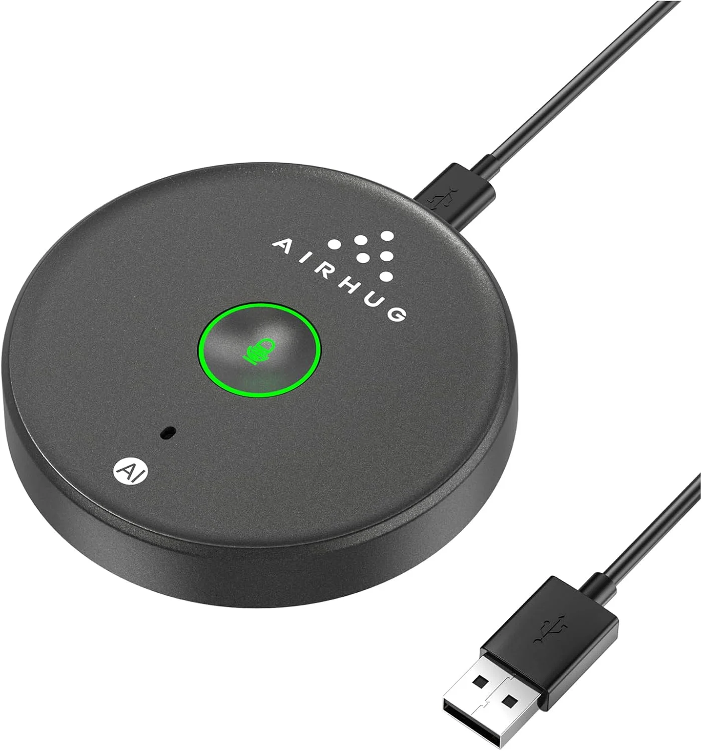 میکروفون USB AIRHUG بدون بلندگو، میکروفون کامپیوتر رومیزی، دکمه قطع صدا با نشانگر LED، کاهش نویز هوش مصنوعی، میکروفون های کاندنسر همه جهته Plug & Play برای لپ تاپ و کامپیوتر، برای تماس های آنلاین/کلاس/ضبط ویدیو میکروفون USB AIRHUG بدون بلندگو، میکروفون کامپیوتر رومیزی، دکمه قطع صدا با نشانگر LED، کاهش نویز هوش مصنوعی، میکروفون های کاندنسر همه جهته Plug & Play برای لپ تاپ و کامپیوتر، برای تماس های آنلاین/کلاس/ضبط ویدیو