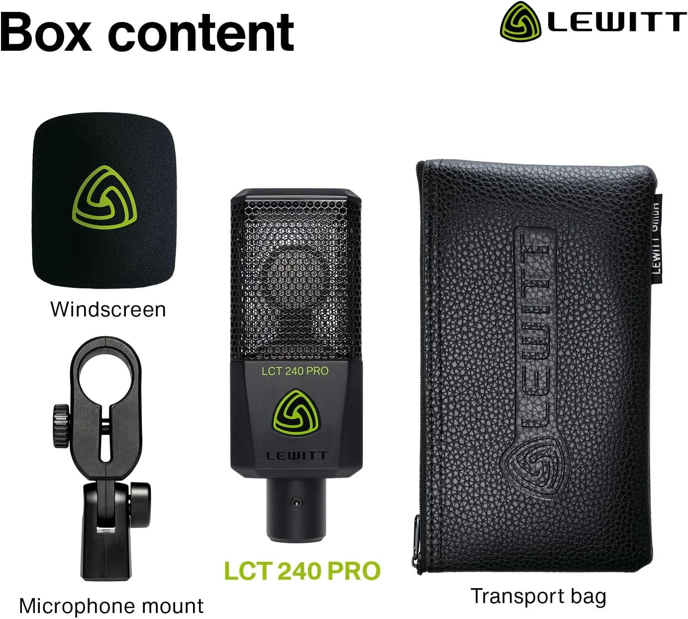 میکروفون کاندنسر لویت Lct 240 Pro، مشکی میکروفون کاندنسر لویت Lct 240 Pro، مشکی