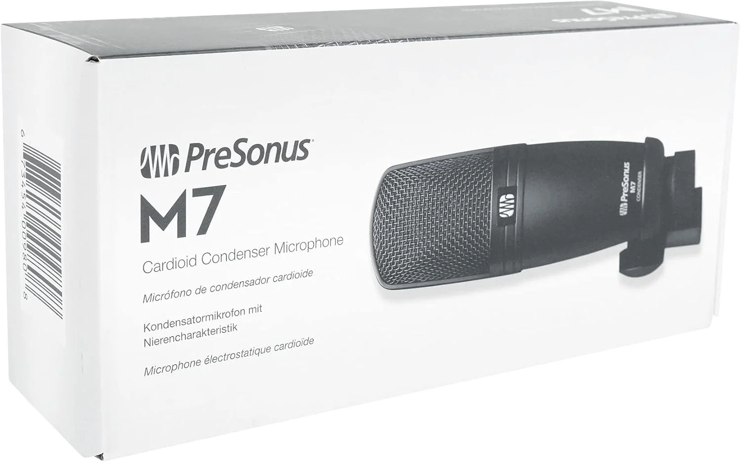 میکروفون کاندنسر کاردیوئید Presonus M7 Mkii، مشکی میکروفون کاندنسر کاردیوئید Presonus M7 Mkii، مشکی