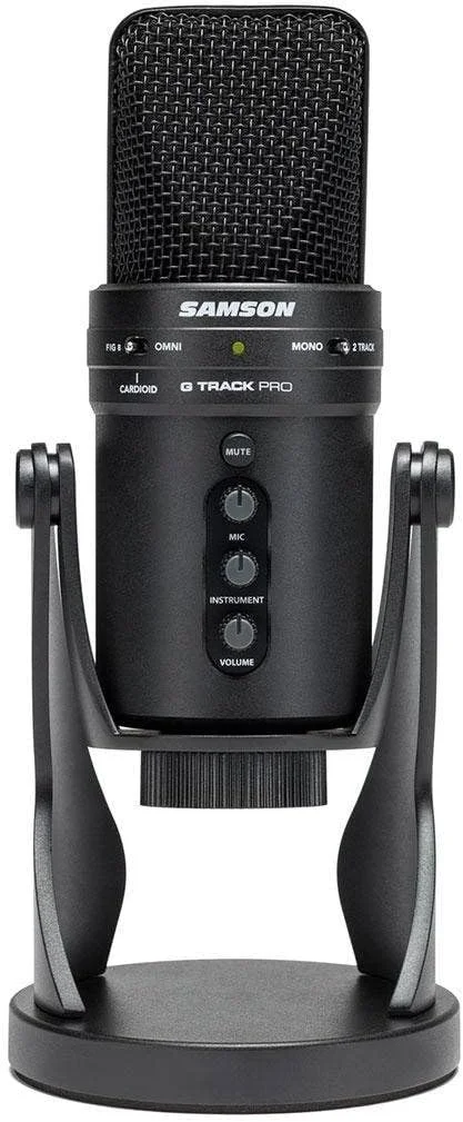 میکروفون USB کاندنسر حرفه ای Samson G-Track Pro با رابط صوتی