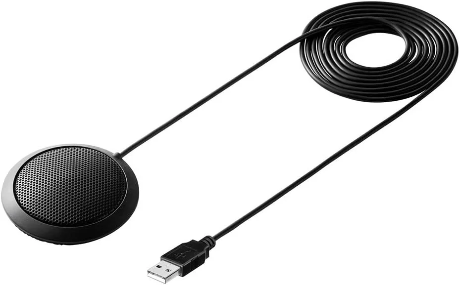 میکروفون استریو Beauenty، میکروفون کندانسور همه جهته با اتصال USB برای جلسات، کنفرانس های تجاری، کامپیوتر رومیزی میکروفون استریو Beauenty، میکروفون کندانسور همه جهته با اتصال USB برای جلسات، کنفرانس های تجاری، کامپیوتر رومیزی