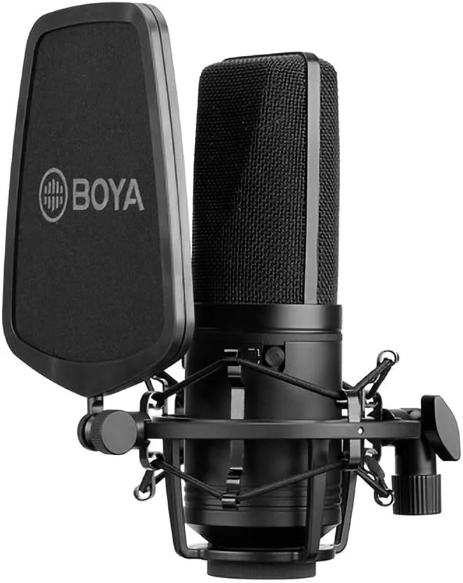Boya BY-M1000 Large Diaphragm Condenser Microphone Boya BY-M1000 Large Diaphragm Condenser Microphone