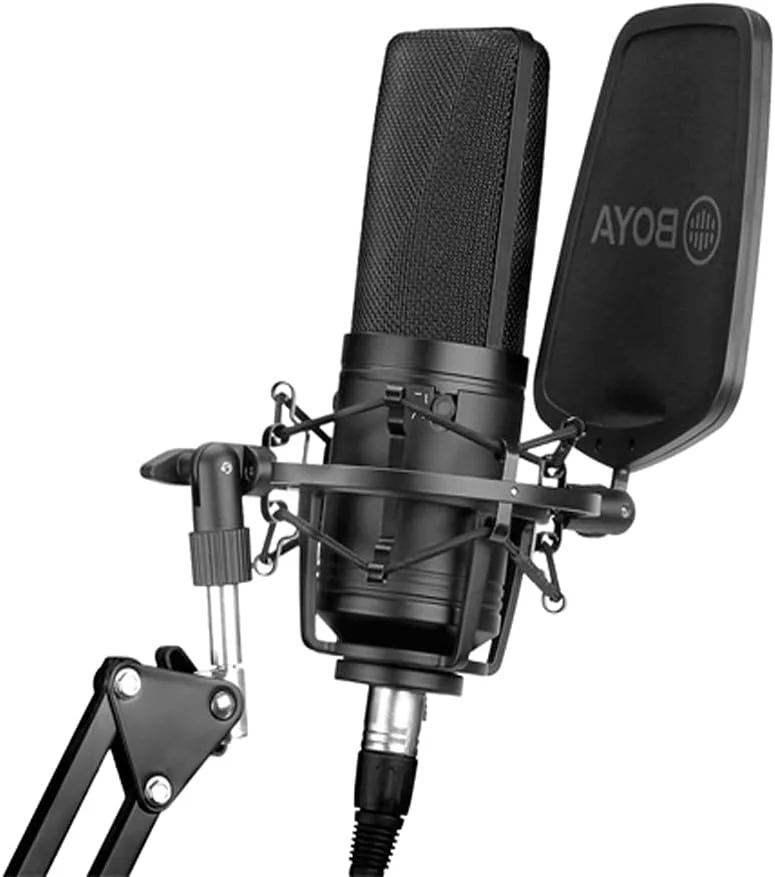 Boya BY-M1000 Large Diaphragm Condenser Microphone Boya BY-M1000 Large Diaphragm Condenser Microphone