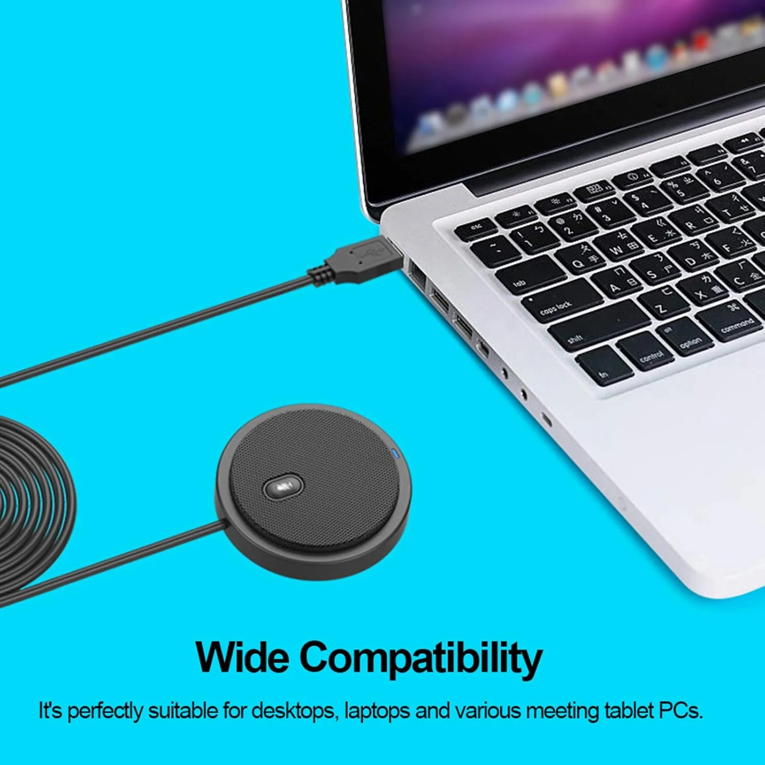 میکروفون کاندنسر USB همه جهته UM02 برای جلسات کاری، کنفرانس، کامپیوتر، لپ تاپ، چت صوتی، بازی های ویدیویی، پخش زنده، دریافت صدا میکروفون کاندنسر USB همه جهته UM02 برای جلسات کاری، کنفرانس، کامپیوتر، لپ تاپ، چت صوتی، بازی های ویدیویی، پخش زنده، دریافت صدا