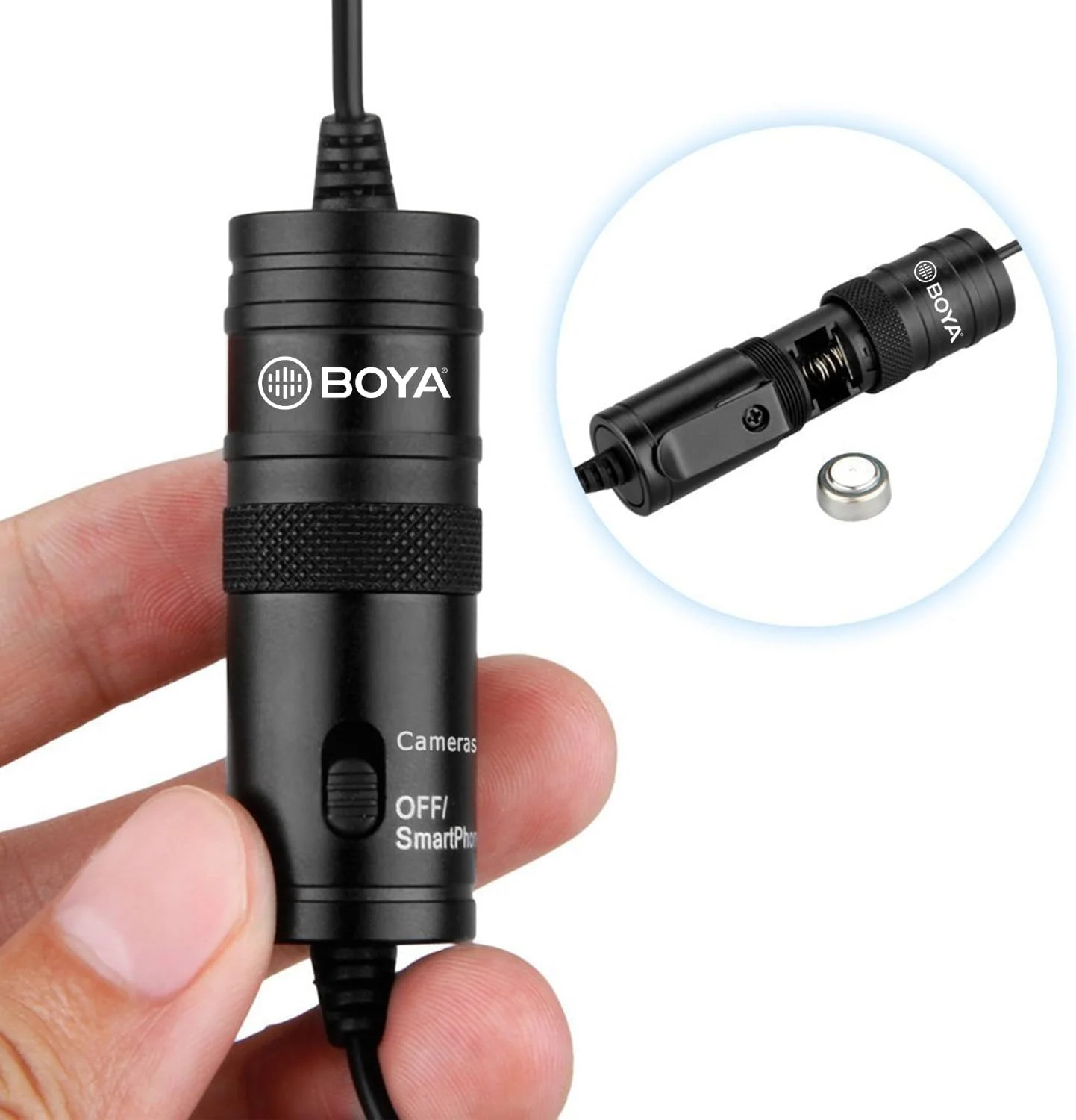 میکروفون کندانسور الکترت BOYA BY-M1 3.5mm به همراه آداپتور 1/4 اینچی برای گوشی های هوشمند آیفون دوربین های DSLR و کامپیوتر میکروفون کندانسور الکترت BOYA BY-M1 3.5mm به همراه آداپتور 1/4 اینچی برای گوشی های هوشمند آیفون دوربین های DSLR و کامپیوتر