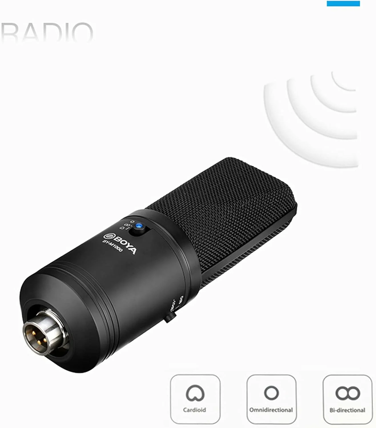 Boya BY-M1000 Large Diaphragm Condenser Microphone Boya BY-M1000 Large Diaphragm Condenser Microphone