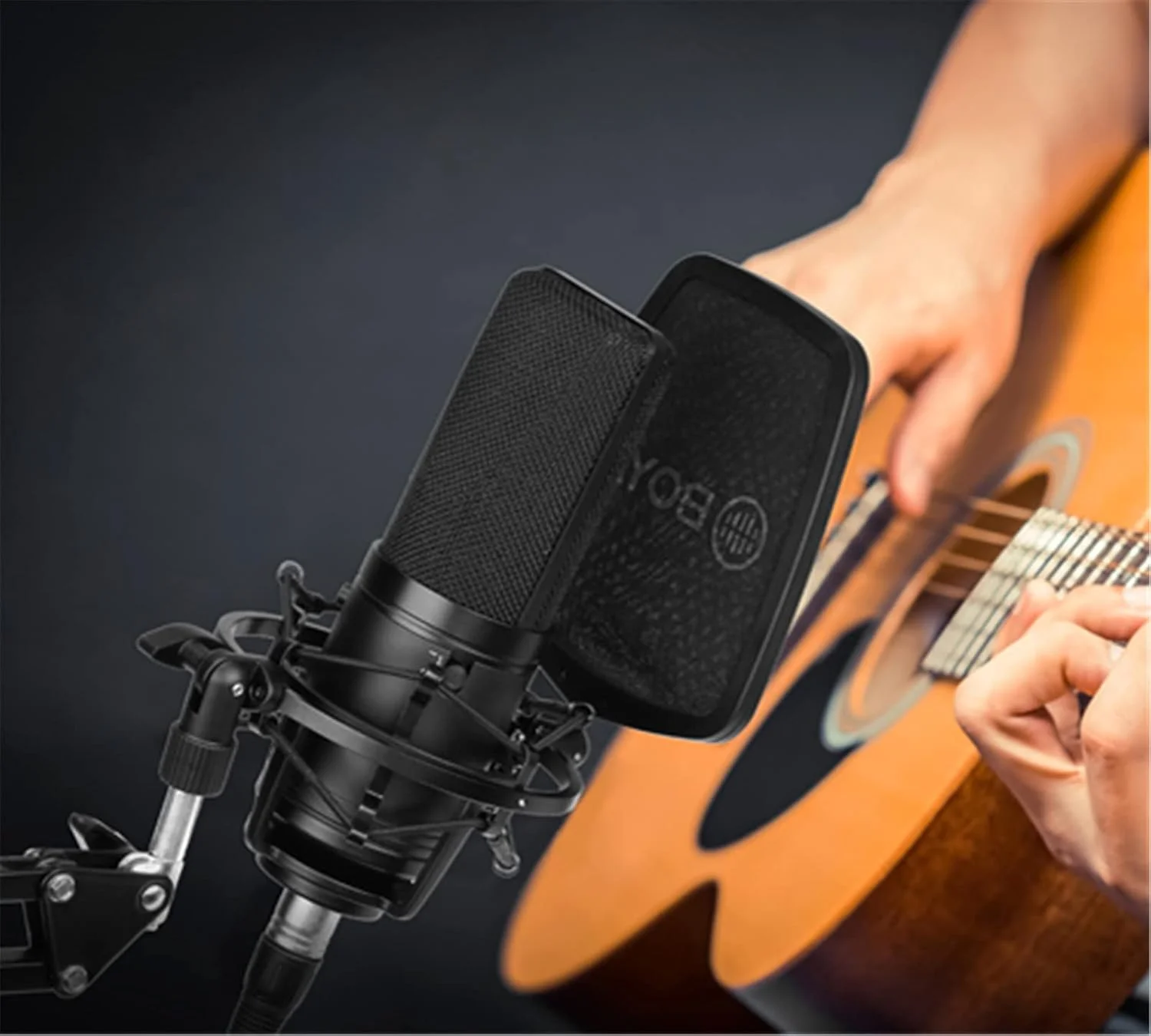 Boya BY-M1000 Large Diaphragm Condenser Microphone Boya BY-M1000 Large Diaphragm Condenser Microphone