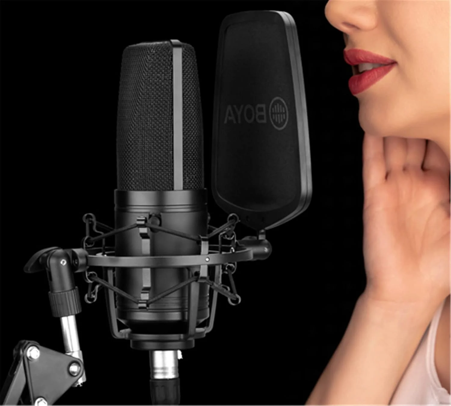 Boya BY-M1000 Large Diaphragm Condenser Microphone Boya BY-M1000 Large Diaphragm Condenser Microphone
