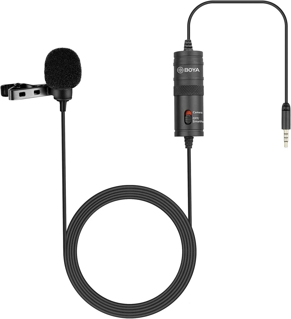 میکروفون کندانسور الکترت BOYA BY-M1 3.5mm به همراه آداپتور 1/4 اینچی برای گوشی های هوشمند آیفون دوربین های DSLR و کامپیوتر میکروفون کندانسور الکترت BOYA BY-M1 3.5mm به همراه آداپتور 1/4 اینچی برای گوشی های هوشمند آیفون دوربین های DSLR و کامپیوتر