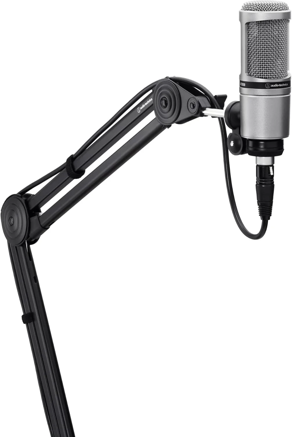 میکروفون کاندنسر کاردیوئید نقره ای Audio-Technica 2020GM