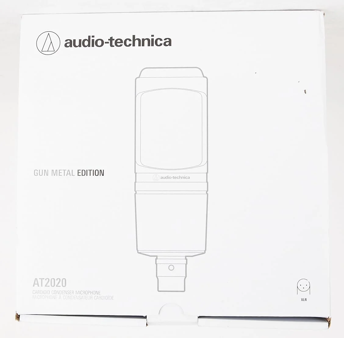 میکروفون کاندنسر کاردیوئید نقره ای Audio-Technica 2020GM
