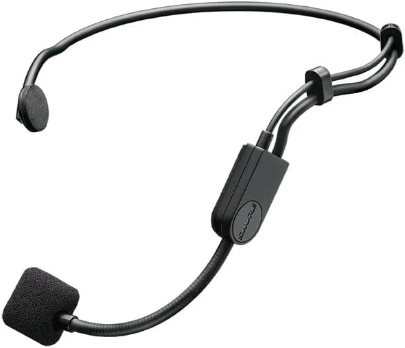 میکروفون کاندنسر هدست Shure PGA31، راحت و بدون نیاز به دست، بی سیم، همه کاره، برای سخنرانی عمومی، رویدادها و تناسب اندام، مشکی میکروفون کاندنسر هدست Shure PGA31، راحت و بدون نیاز به دست، بی سیم، همه کاره، برای سخنرانی عمومی، رویدادها و تناسب اندام، مشکی