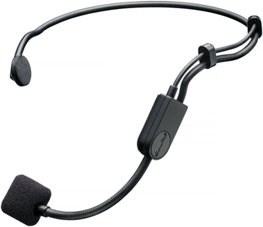 میکروفون کاندنسر هدست Shure PGA31، راحت و بدون نیاز به دست، بی سیم، همه کاره، برای سخنرانی عمومی، رویدادها و تناسب اندام، مشکی میکروفون کاندنسر هدست Shure PGA31، راحت و بدون نیاز به دست، بی سیم، همه کاره، برای سخنرانی عمومی، رویدادها و تناسب اندام، مشکی