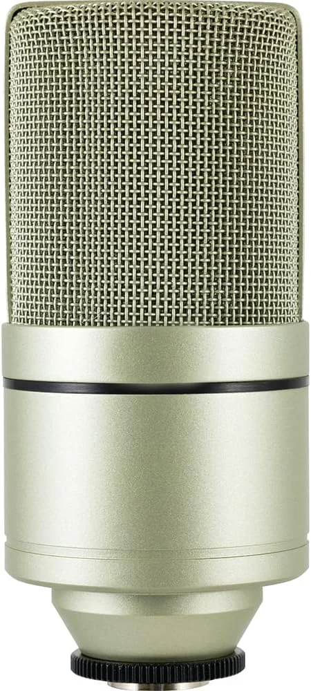 میکروفون کاندنسر MXL 990 برای پادکست، خوانندگی، ضبط استودیویی خانگی، بازی و استریمینگ | صدای دقیق | XLR | دیافراگم بزرگ (شامپاین) میکروفون کاندنسر MXL 990 برای پادکست، خوانندگی، ضبط استودیویی خانگی، بازی و استریمینگ | صدای دقیق | XLR | دیافراگم بزرگ (شامپاین)
