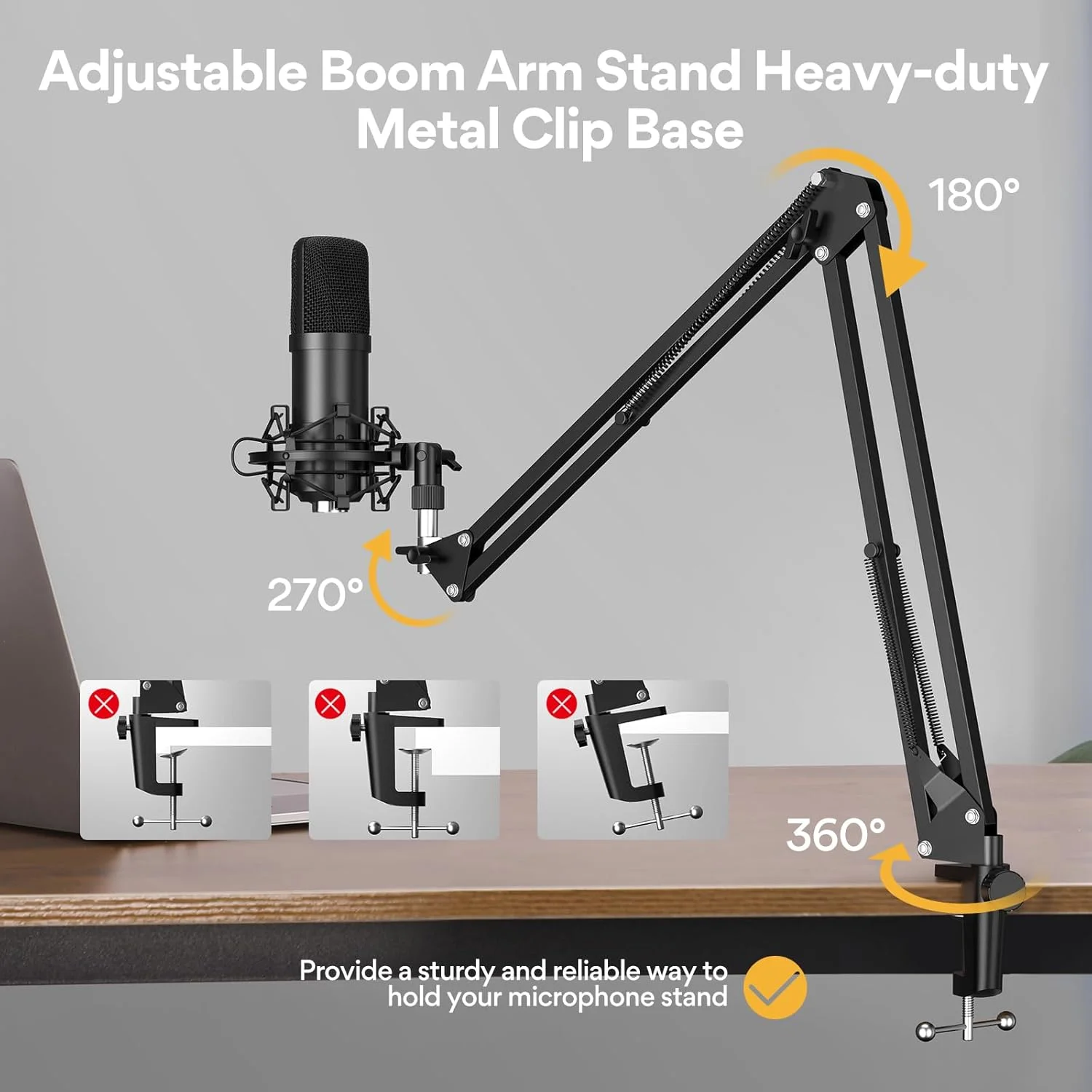 کیت میکروفون USB مائونو 192KHZ/24BIT مدل AU-A04، میکروفون کاندنسر کاردیوئید USB با قابلیت اتصال آسان، همراه با چیپست صدای حرفه ای برای کارائوکه، یوتیوب، و ضبط بازی کیت میکروفون USB مائونو 192KHZ/24BIT مدل AU-A04، میکروفون کاندنسر کاردیوئید USB با قابلیت اتصال آسان، همراه با چیپست صدای حرفه ای برای کارائوکه، یوتیوب، و ضبط بازی