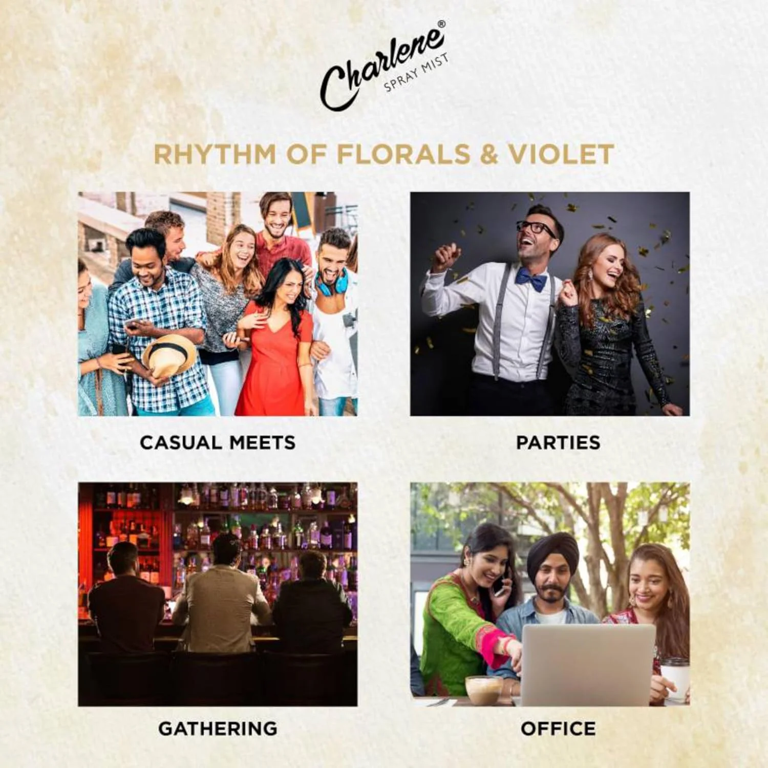 عطر لوکس شارلین برای آقایان و بانوان - طلایی صمیمی 30 میلی لیتر (بسته 3 عددی)