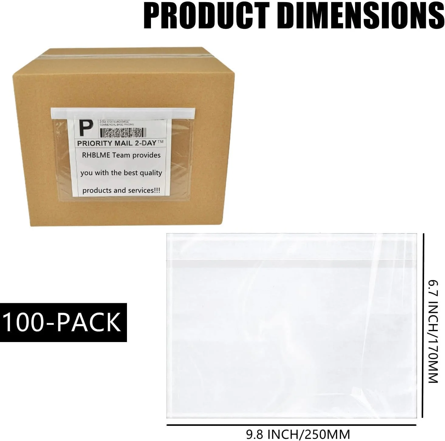 پاکت های برچسب حمل و نقل 100 عددی، 18x25 سانتی متر - پاکت های رسید بسته بندی با چسب خودکار، پاکت های لیست بسته بندی شفاف، نگهدارنده لیست پستی ضد آب برای اسناد فاکتور پاکت های برچسب حمل و نقل 100 عددی، 18x25 سانتی متر - پاکت های رسید بسته بندی با چسب خودکار، پاکت های لیست بسته بندی شفاف، نگهدارنده لیست پستی ضد آب برای اسناد فاکتور