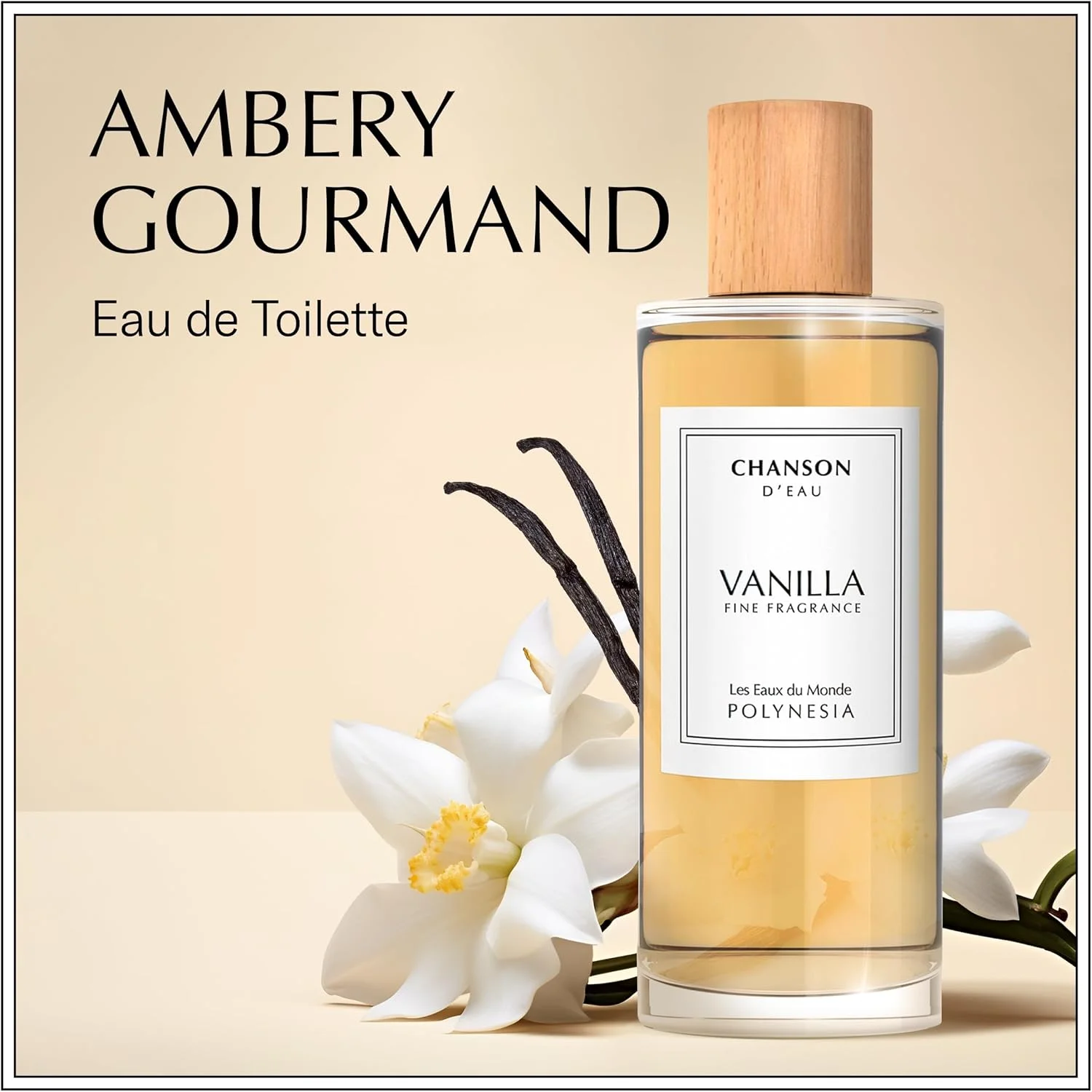 CHANSON D'EAU | Les Eaux du Monde | عطر گرم و دلنشین گورمند | ادو تویلت زنانه | وانیل، 100 میلی لیتر