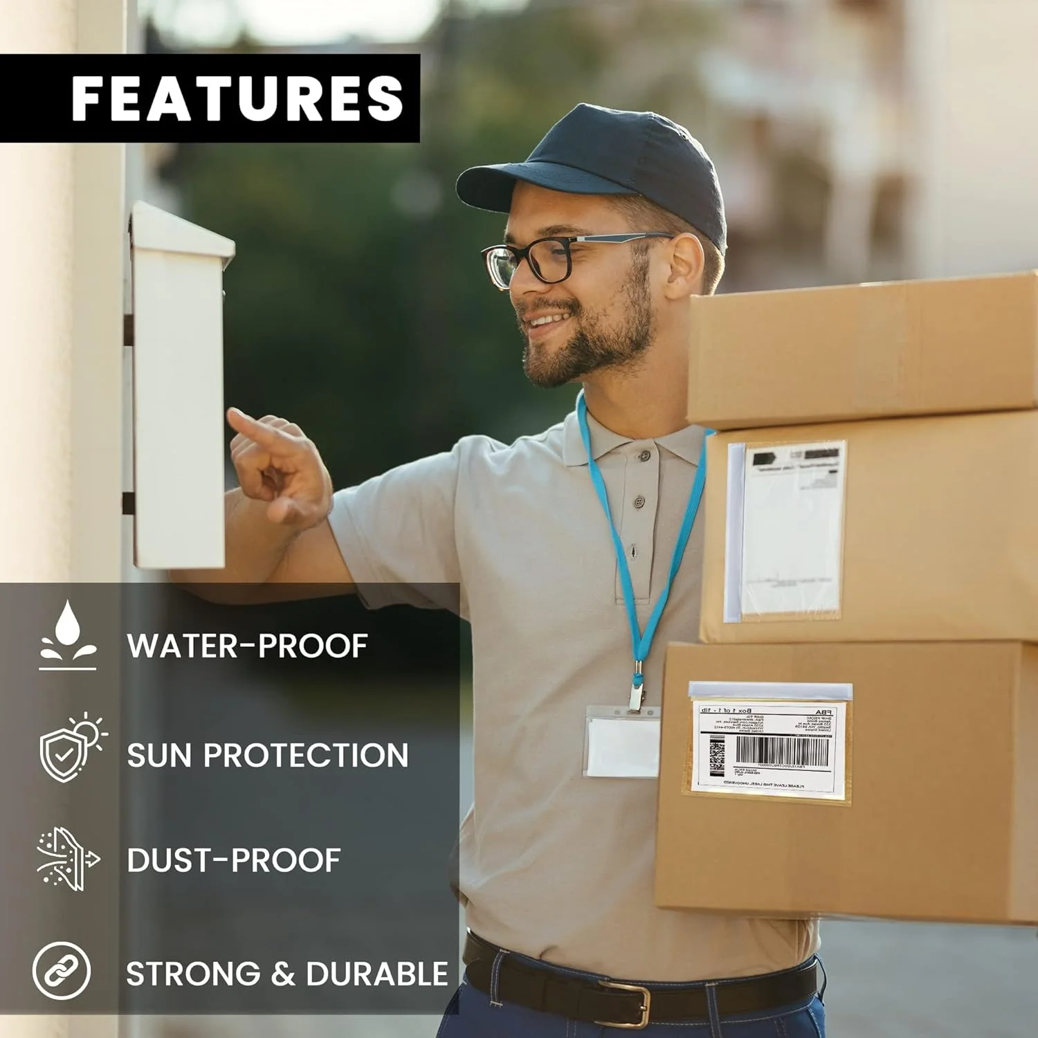 پاکت های برچسب حمل و نقل 100 عددی، 18x25 سانتی متر - پاکت های رسید بسته بندی با چسب خودکار، پاکت های لیست بسته بندی شفاف، نگهدارنده لیست پستی ضد آب برای اسناد فاکتور پاکت های برچسب حمل و نقل 100 عددی، 18x25 سانتی متر - پاکت های رسید بسته بندی با چسب خودکار، پاکت های لیست بسته بندی شفاف، نگهدارنده لیست پستی ضد آب برای اسناد فاکتور