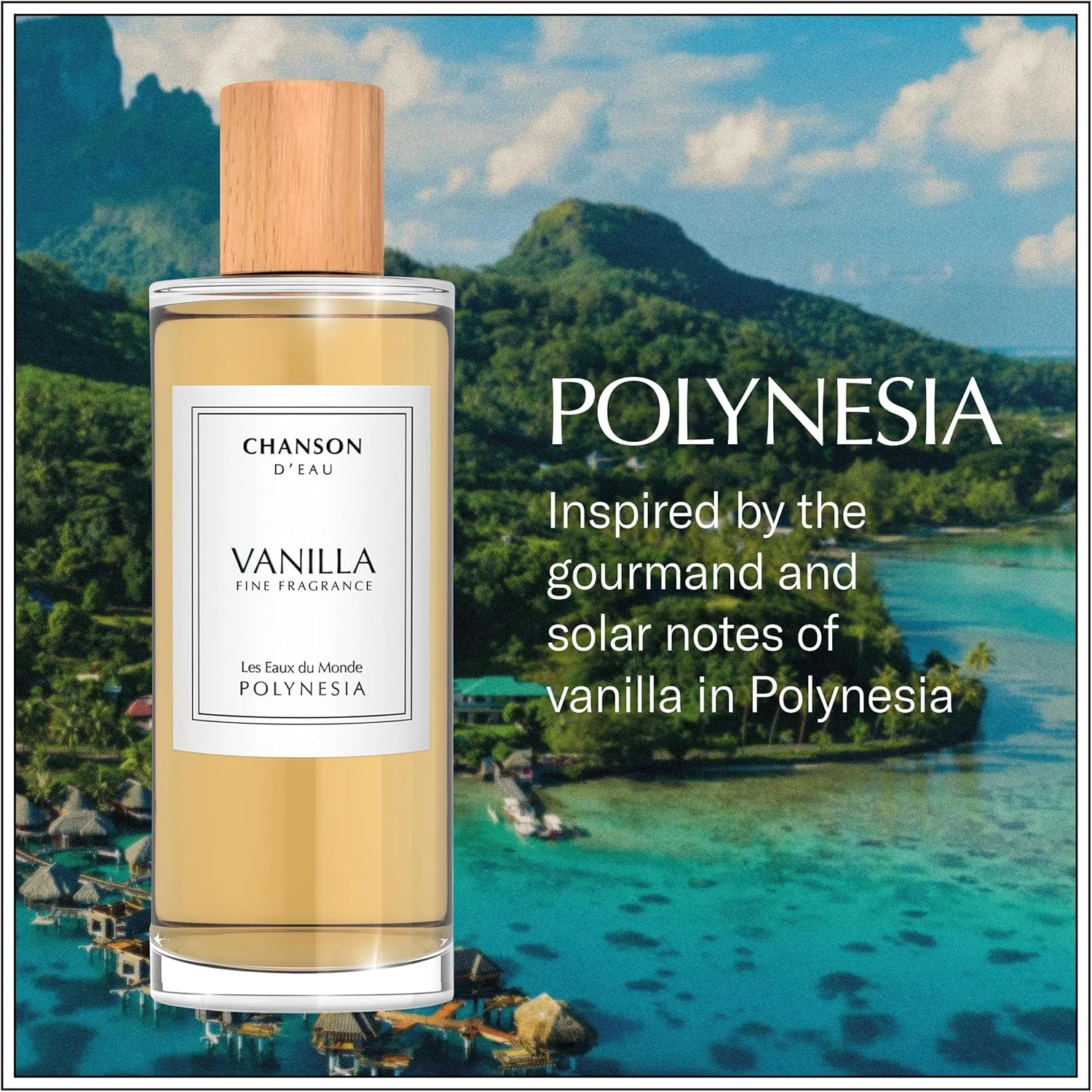 CHANSON D'EAU | Les Eaux du Monde | عطر گرم و دلنشین گورمند | ادو تویلت زنانه | وانیل، 100 میلی لیتر