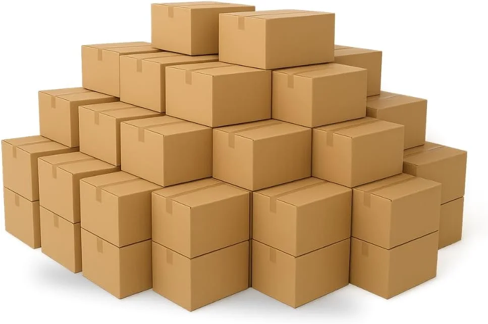 جعبه کارتن حمل و نقل 5 لایه سنگین 45x45x70 سانتی متر - جعبه مقوایی راه راه بسیار قوی برای بسته بندی، نگهداری، حمل و نقل و بسته بندی تجارت الکترونیک | تعداد 1 جعبه.