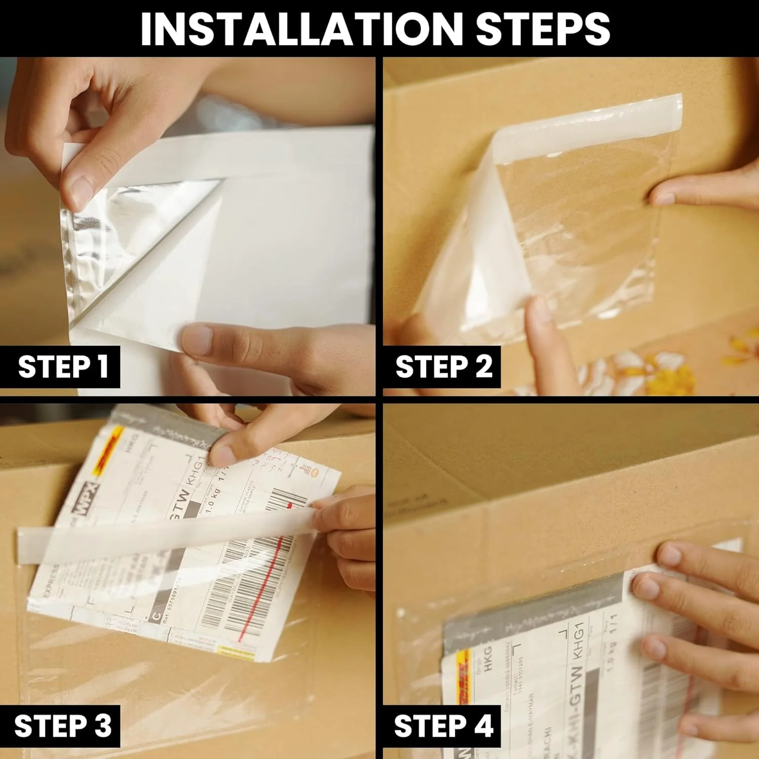 پاکت های برچسب حمل و نقل 100 عددی، 18x25 سانتی متر - پاکت های رسید بسته بندی با چسب خودکار، پاکت های لیست بسته بندی شفاف، نگهدارنده لیست پستی ضد آب برای اسناد فاکتور پاکت های برچسب حمل و نقل 100 عددی، 18x25 سانتی متر - پاکت های رسید بسته بندی با چسب خودکار، پاکت های لیست بسته بندی شفاف، نگهدارنده لیست پستی ضد آب برای اسناد فاکتور