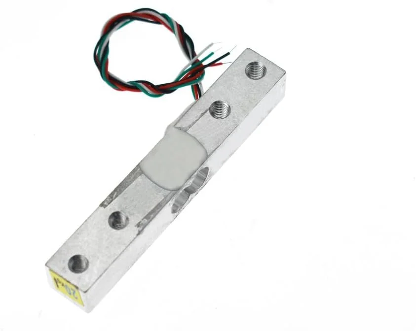دو عدد سنسور وزن لودسل 1، 5، 10 و 20 کیلوگرمی مناسب برای ترازوی آشپزخانه الکترونیکی + ماژول توزین HX711 AD (20 کیلوگرم)