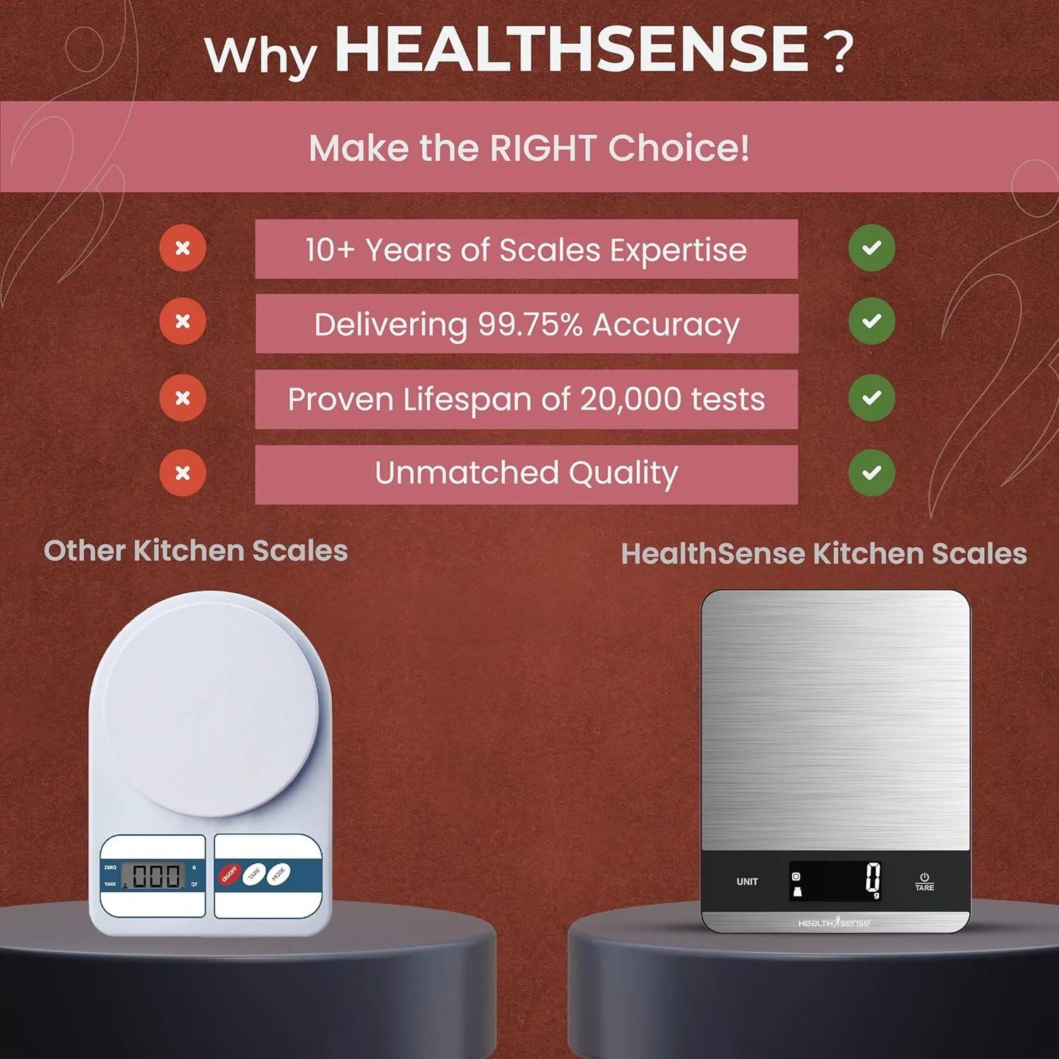 ترازو آشپزخانه HealthSense برای وزن کردن مواد غذایی، مناسب برای سلامتی، تناسب اندام، پخت و پز خانگی با صفحه استیل ضد زنگ، دکمه لمسی و عملکرد تارا - Chef-Mate KS 50 ترازو آشپزخانه HealthSense برای وزن کردن مواد غذایی، مناسب برای سلامتی، تناسب اندام، پخت و پز خانگی با صفحه استیل ضد زنگ، دکمه لمسی و عملکرد تارا - Chef-Mate KS 50