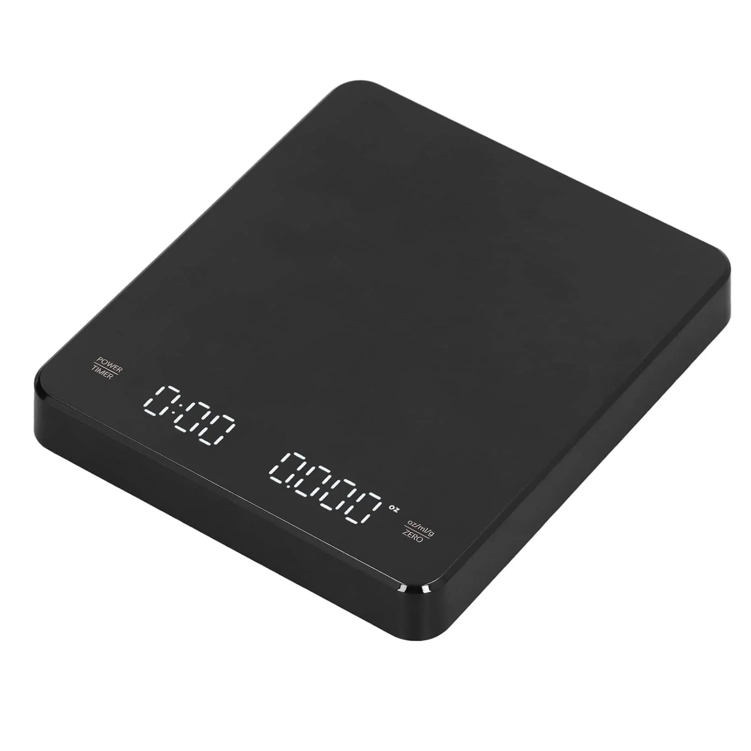 ترازوی قهوه الکترونیکی Junlucki، ترازوی الکترونیکی 3 کیلوگرمی با دقت بالا، مقاوم در برابر درجه حرارت بالا، قابل شارژ، 3 واحد برای مصارف خانگی و سبزیجات