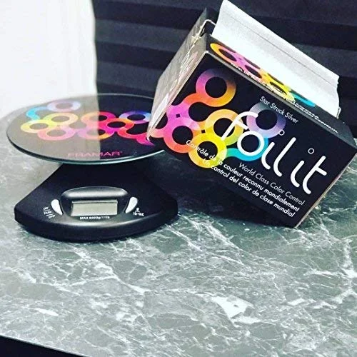 ترازوی دیجیتال چند منظوره رنگ مو فرامر، مشکی شیک ترازوی دیجیتال چند منظوره رنگ مو فرامر، مشکی شیک