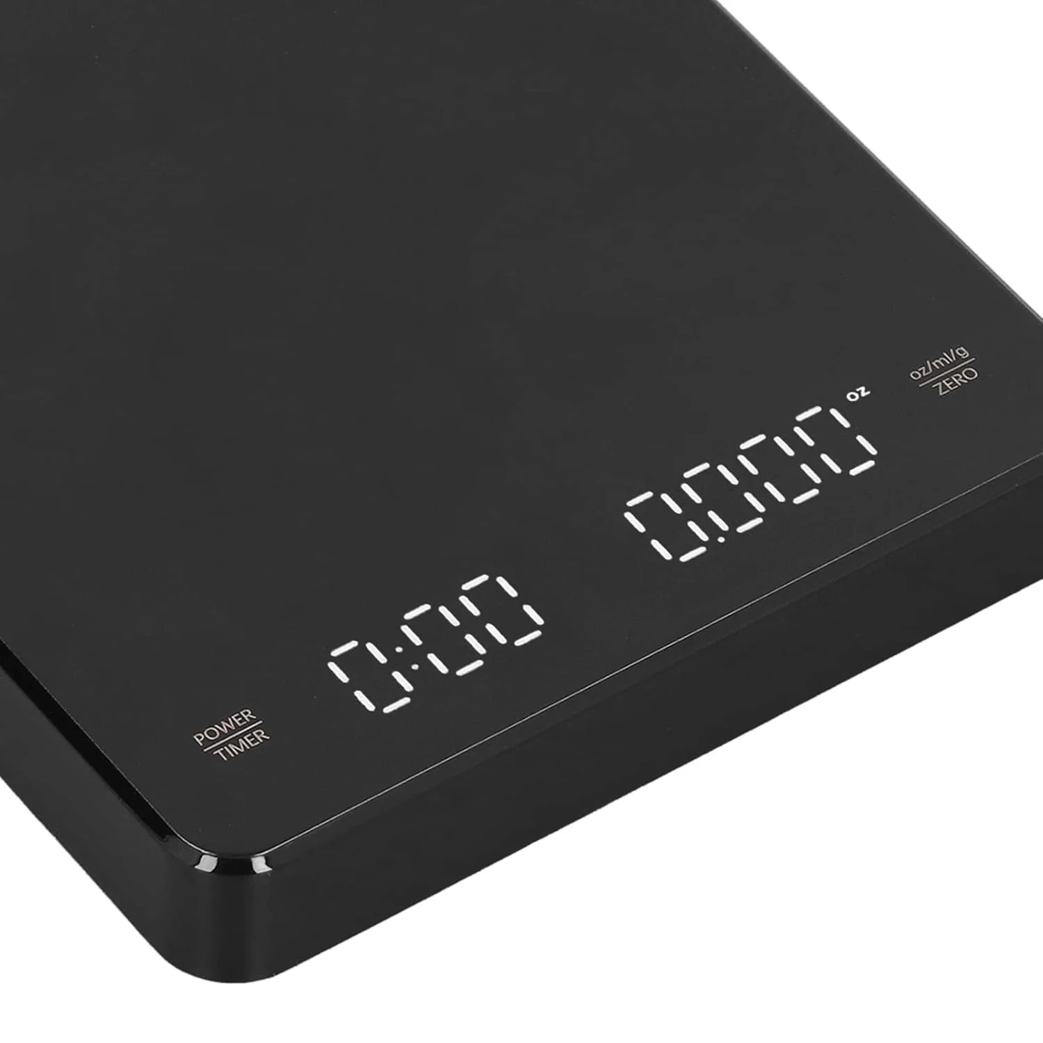 ترازوی قهوه الکترونیکی Junlucki، ترازوی الکترونیکی 3 کیلوگرمی با دقت بالا، مقاوم در برابر درجه حرارت بالا، قابل شارژ، 3 واحد برای مصارف خانگی و سبزیجات