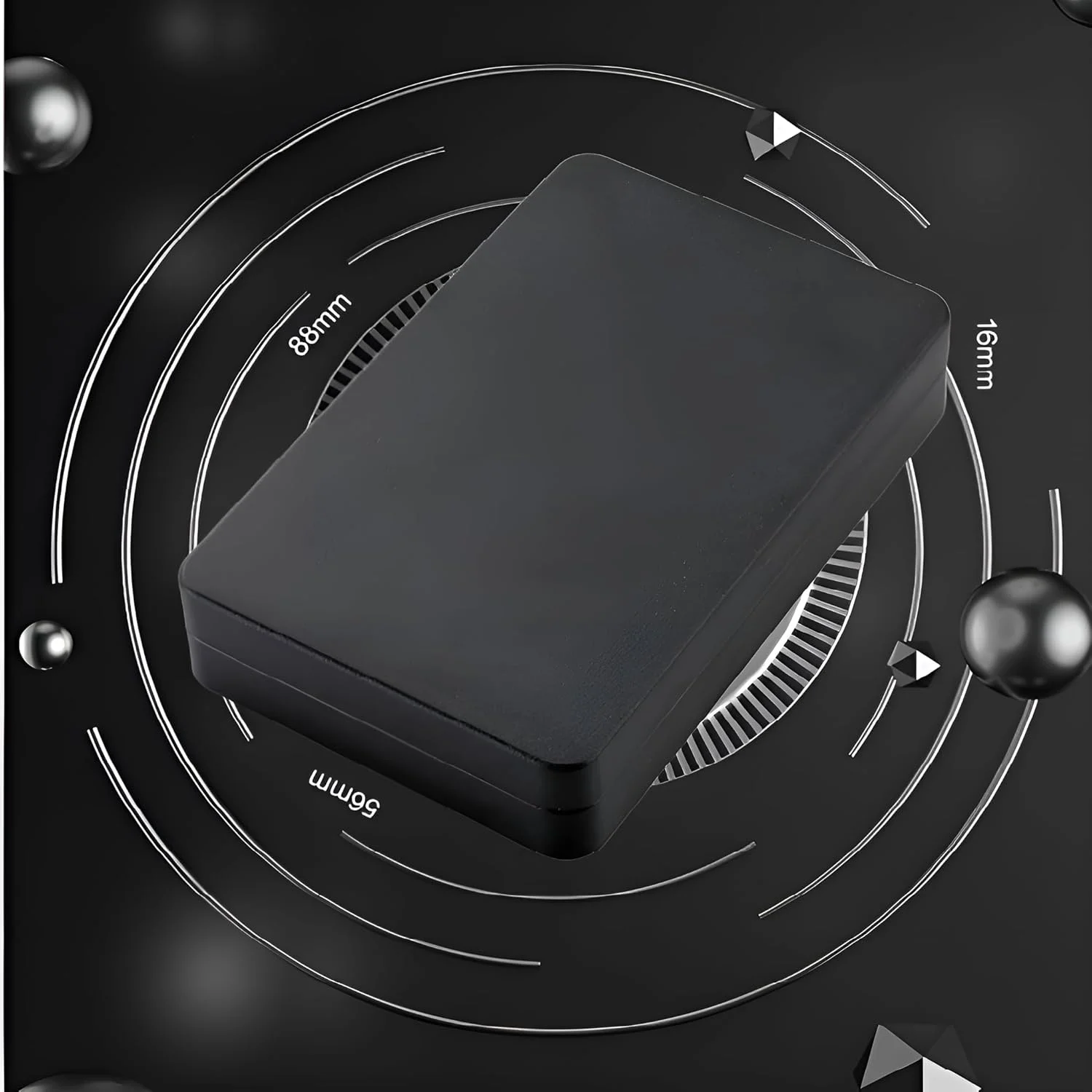 ترازوی جیبی دیجیتال Youerte PrecisionPro: ترازوی مینیاتوری پیشرفته با دقت بالای 0.01 گرم همراه با LCD دارای نور پس زمینه برای خواندن آسان، تبدیل چند واحدی، پوشش محافظ، ایده آل برای جواهرات و آشپزخانه