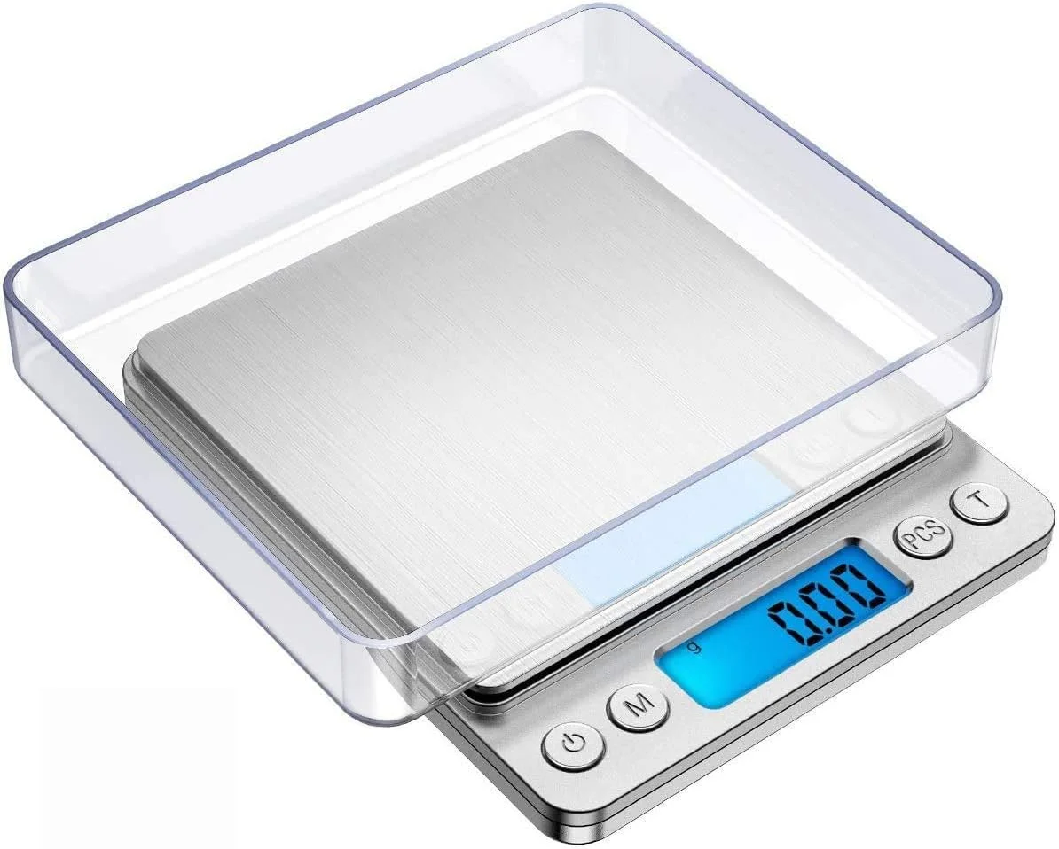 eWINNER 2000g/0.1g Digital Kitchen Scale Mini Pocket Stainless Steel Precision Jewelry Electronic Balance Weight Gold Grams eWINNER 2000g/0.1g Digital Kitchen Scale Mini Pocket Stainless Steel Precision Jewelry Electronic Balance Weight Gold Grams