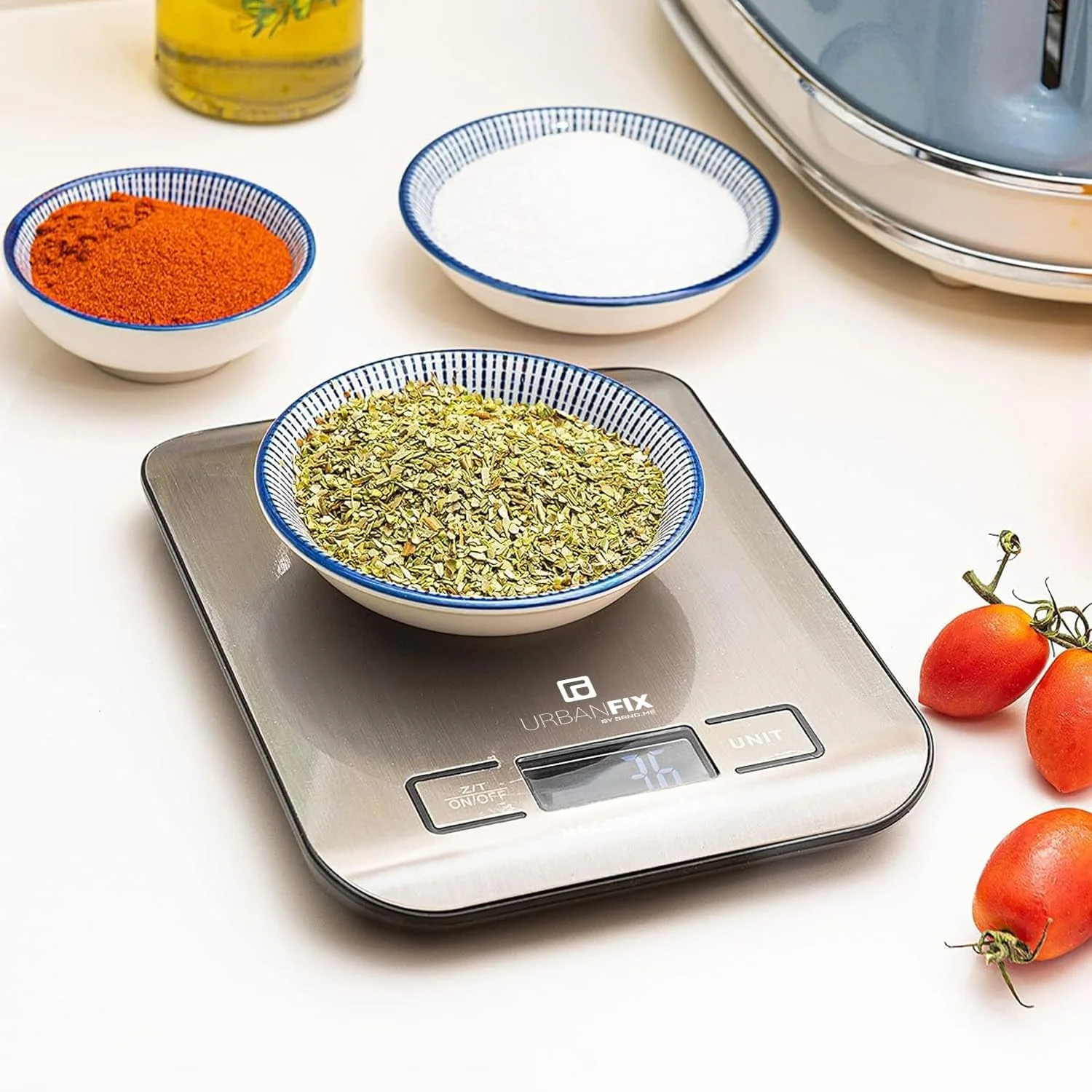 Bulfyss Stainless Steel Digital Kitchen Weighing Scale & Food Weight Machine for Diet, Nutrition, Health, Fitness, Baking & Cooking , Stainless Steel, 18 x 14 x 1 cm Grey Bulfyss Stainless Steel Digital Kitchen Weighing Scale & Food Weight Machine for Diet, Nutrition, Health, Fitness, Baking & Cooking , Stainless Steel, 18 x 14 x 1 cm Grey