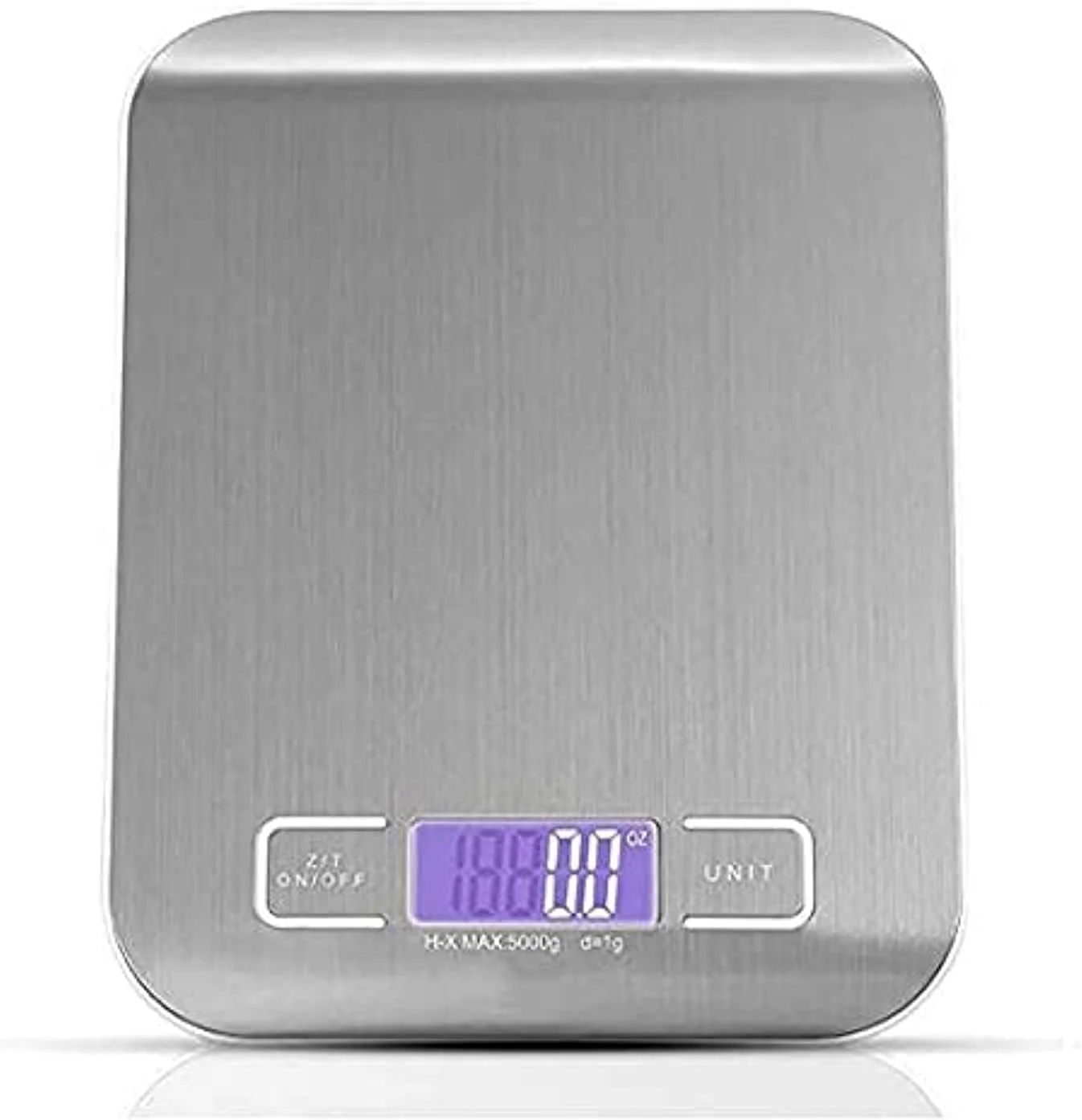 Showay Food Scale Multifunction Digital Kitchen Scale High Accuracy Electronic Food Weight With Large Lcd Display, Stainless Steel Platform, Ultra Slim, From 0.1G Up To 5Kg (5Kg/0.1G) Showay Food Scale Multifunction Digital Kitchen Scale High Accuracy Electronic Food Weight With Large Lcd Display, Stainless Steel Platform, Ultra Slim, From 0.1G Up To 5Kg (5Kg/0.1G)