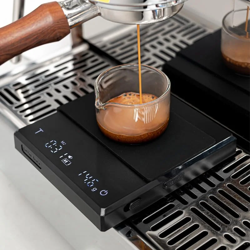 ترازوی قهوه KharWette با تایمر برای قهوه ساز اسپرسو، قابل شارژ با Type-C، ترازوی هوشمند آشپزخانه با خاموشی خودکار، نمایشگر LED با پد ضد آب، 2000 گرم، مشکی (مشکی، متوسط) ترازوی قهوه KharWette با تایمر برای قهوه ساز اسپرسو، قابل شارژ با Type-C، ترازوی هوشمند آشپزخانه با خاموشی خودکار، نمایشگر LED با پد ضد آب، 2000 گرم، مشکی (مشکی، متوسط)