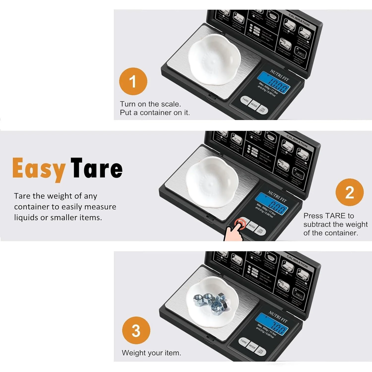 ترازوی گرمی نوتری فیت 500 گرم در 0.1 گرم، ترازوی جیبی، ترازوی دیجیتال جواهرات، ترازوی مواد غذایی، ترازوی آشپزخانه، ترازوی دیجیتال جیبی مشکی کوچک ترازوی گرمی نوتری فیت 500 گرم در 0.1 گرم، ترازوی جیبی، ترازوی دیجیتال جواهرات، ترازوی مواد غذایی، ترازوی آشپزخانه، ترازوی دیجیتال جیبی مشکی کوچک