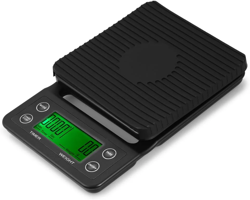 ترازوی قهوه Decdeal با دقت 5 کیلوگرم/0.5 گرم، ترازوی آشپزخانه برقی دقیق با صفحه نمایش LCD بزرگ و واضح، ترازوی قهوه با تایمر و عملکرد تارا ترازوی قهوه Decdeal با دقت 5 کیلوگرم/0.5 گرم، ترازوی آشپزخانه برقی دقیق با صفحه نمایش LCD بزرگ و واضح، ترازوی قهوه با تایمر و عملکرد تارا