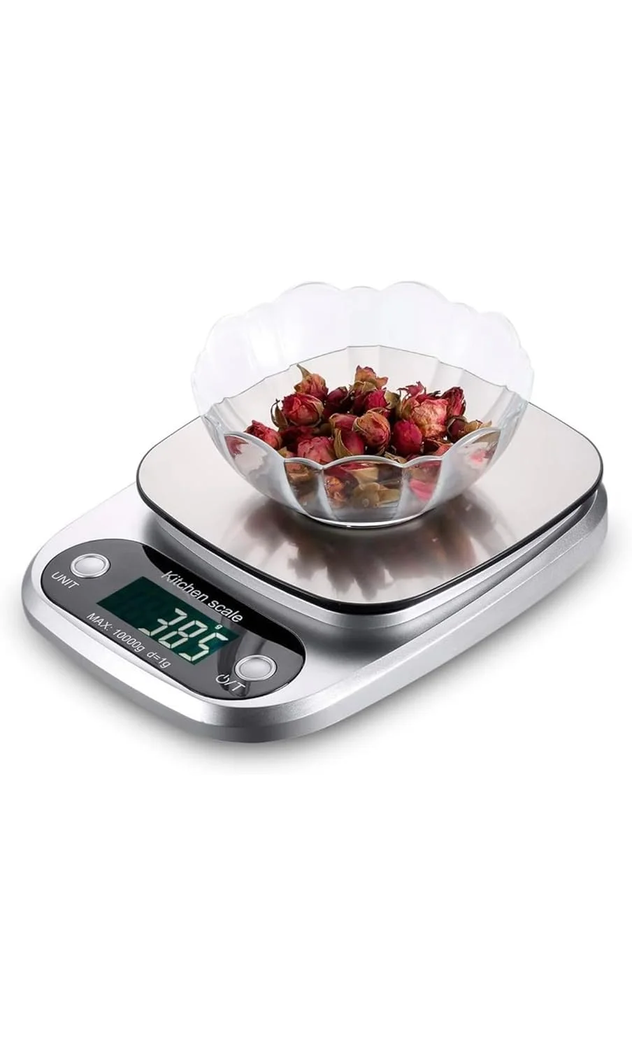 ترازوی دیجیتال آشپزخانه 1 گرم تا 10 کیلوگرم - نمایشگر LCD - ترازوی توزین مواد غذایی برای پخت و پز، شیرینی پزی و رژیم غذایی - جمع و جور، با باتری کار می کند - دقیق و تمیز کردن آسان - سازگار با امارات ترازوی دیجیتال آشپزخانه 1 گرم تا 10 کیلوگرم - نمایشگر LCD - ترازوی توزین مواد غذایی برای پخت و پز، شیرینی پزی و رژیم غذایی - جمع و جور، با باتری کار می کند - دقیق و تمیز کردن آسان - سازگار با امارات