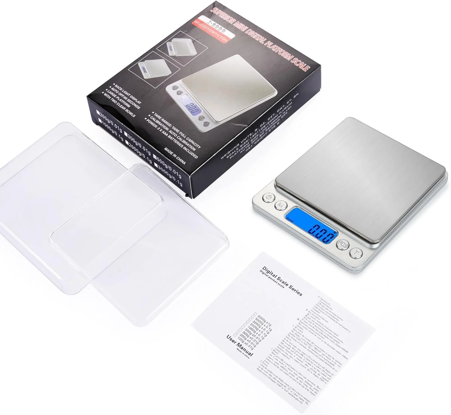 ترازوی غذا، ترازوی دیجیتال آشپزخانه، ترازوی چند منظوره آشپزخانه، لوازم کوچک آشپزخانه، ترازوی بادوام دیجیتال غذا برای پخت، جواهرات، گیاهان، ادویه جات، 9 واحد تبدیل، 12.7x10.6x1.8 میلی متر ترازوی غذا، ترازوی دیجیتال آشپزخانه، ترازوی چند منظوره آشپزخانه، لوازم کوچک آشپزخانه، ترازوی بادوام دیجیتال غذا برای پخت، جواهرات، گیاهان، ادویه جات، 9 واحد تبدیل، 12.7x10.6x1.8 میلی متر