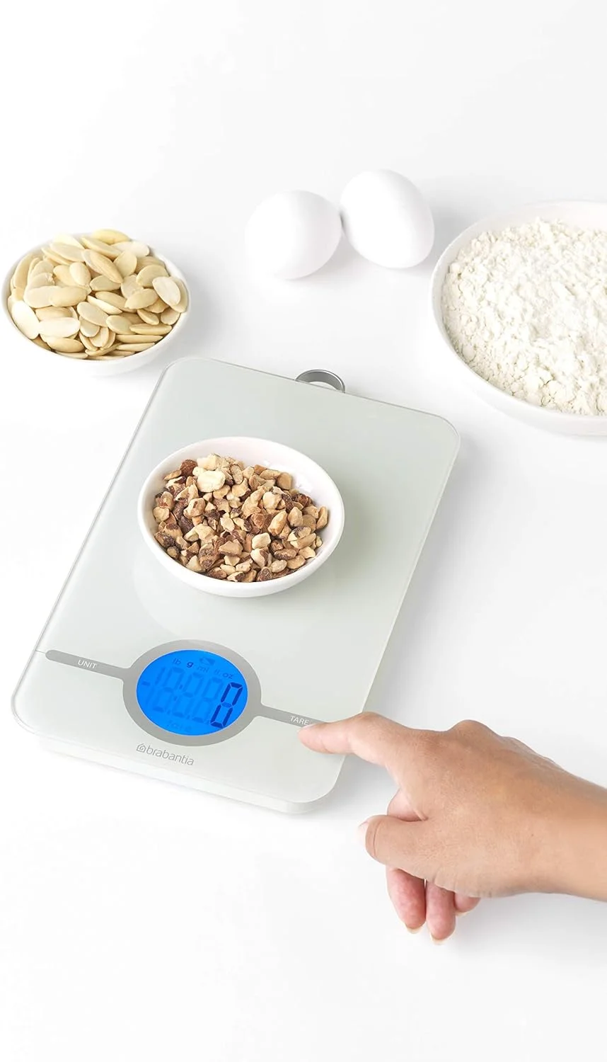 ترازوی آشپزخانه دیجیتال Brabantia Tasty+ مدل 122668، خاکستری روشن ترازوی آشپزخانه دیجیتال Brabantia Tasty+ مدل 122668، خاکستری روشن