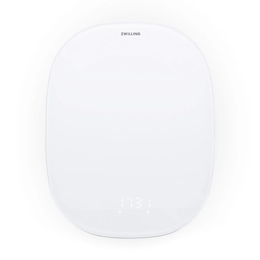 ترازوی دیجیتال آشپزخانه زیلینگ Enfinigy نقره ای. دارای صفحه نمایش LCD، عملکرد تارا. باتری قابل شارژ از طریق کابل USB. دقت تا 1 گرم و وزن تا 10 کیلوگرم. سطح شیشه ای با تمیز کردن آسان.