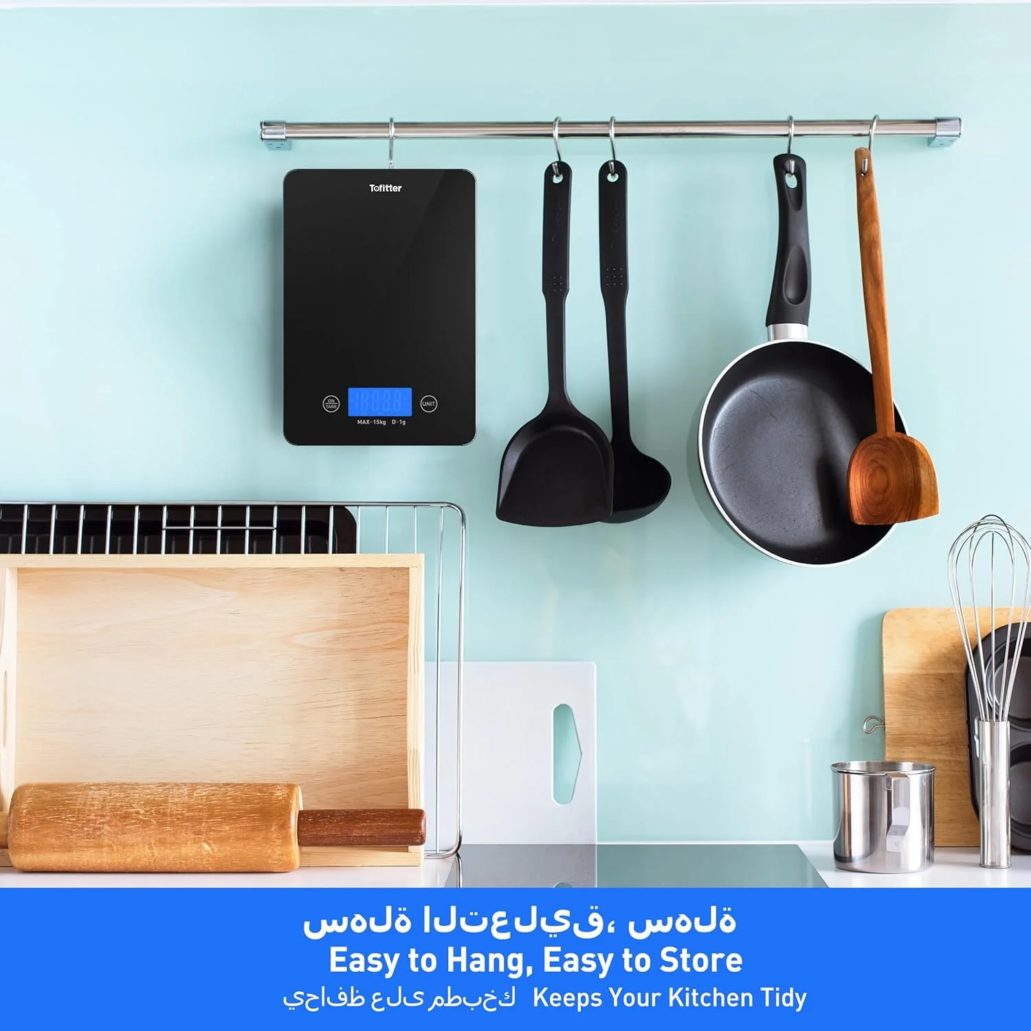 ترازوی آشپزخانه دیجیتال - ترازوی مواد غذایی با ظرفیت بالای 15 کیلوگرم/33 پوند، دقت بالای 1 گرم/0.1 اونس، قابل شارژ USB، دارای عملکرد صفر کردن و خاموش شدن خودکار، 6 واحد، شیشه حرارت دیده با قابلیت تمیز کردن آسان، مناسب برای پخت و پز، شیرینی پزی، قهوه و آماده سازی غذا