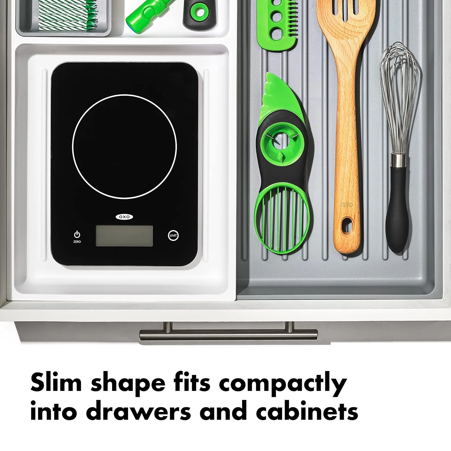 ترازوی آشپزخانه شیشه ای OXO Good Grips با ظرفیت 5 کیلوگرم