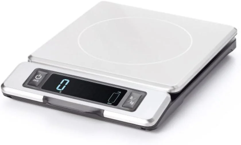 OXO Good Grips 11 Pound Stainless Steel Food Scale with Pull-Out Display