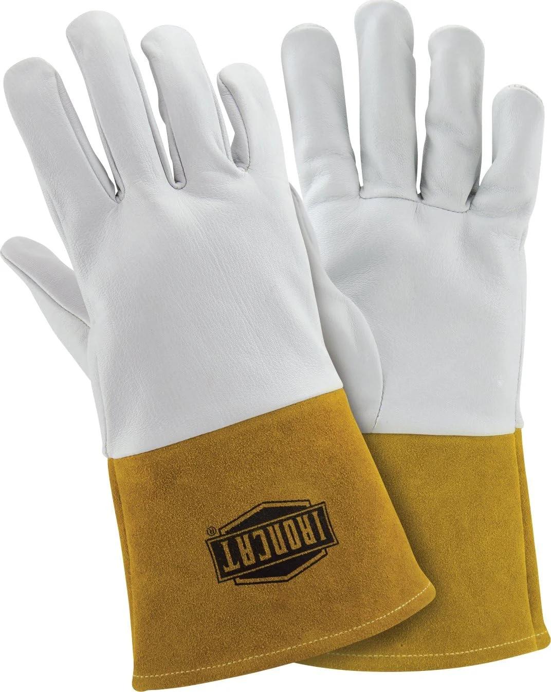 دستکش جوشکاری تیگ IRONCAT 6141 از چرم بز درجه یک، سایز ایکس لارج، یک جفت