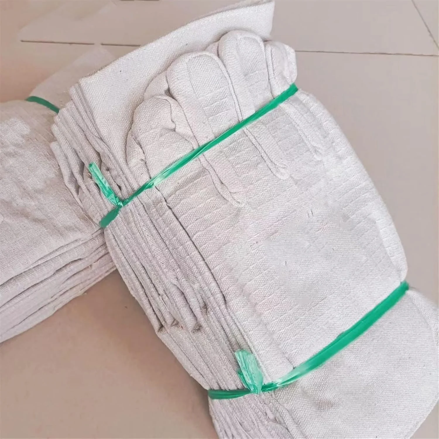 دستکش جوشکاری WANAM، 3 عدد دستکش برزنتی دوبل، دستکش محافظ ماشین آلات صنعتی، مقاوم در برابر سایش، ضخیم و مقاوم در برابر سایش