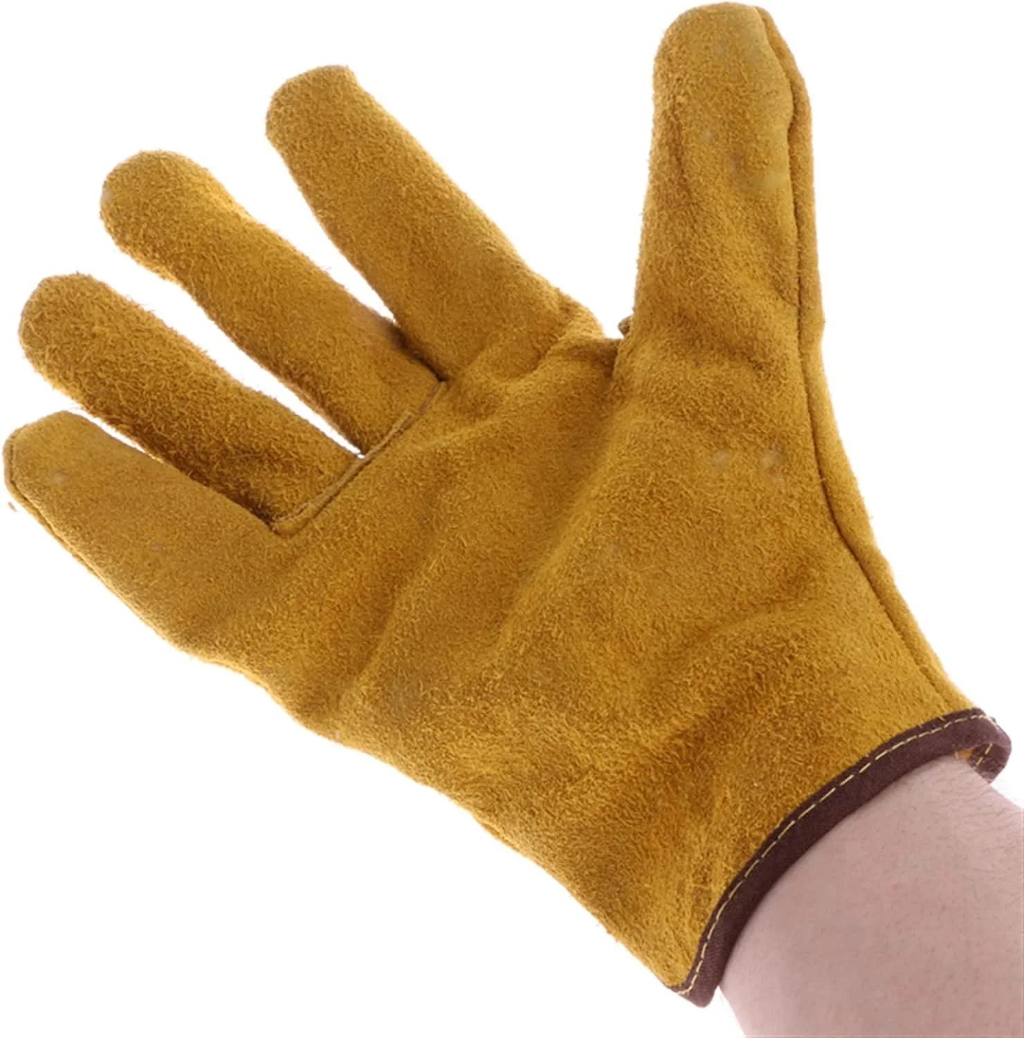 دستکش جوشکاری WANAM بسته 10 عددی، دستکش محافظ، جوشکار، تعمیرات، مقاوم در برابر سایش